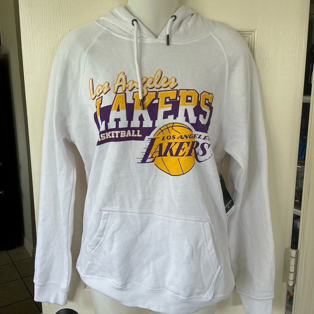 NBA Los Angeles Lakers White Sweatshirt